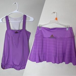 ADIDAS BABYDOLL Tennis Set w/built in bra.